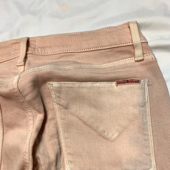 Hudson Nico‎ Mid Rise Pastel Blush Pink Skinny Jeans - Picture 5 of 7